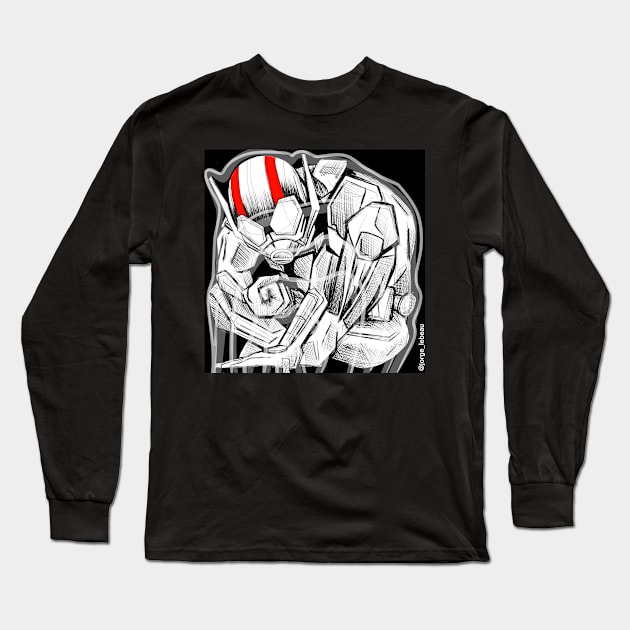 scott lang the ant man Long Sleeve T-Shirt by jorge_lebeau